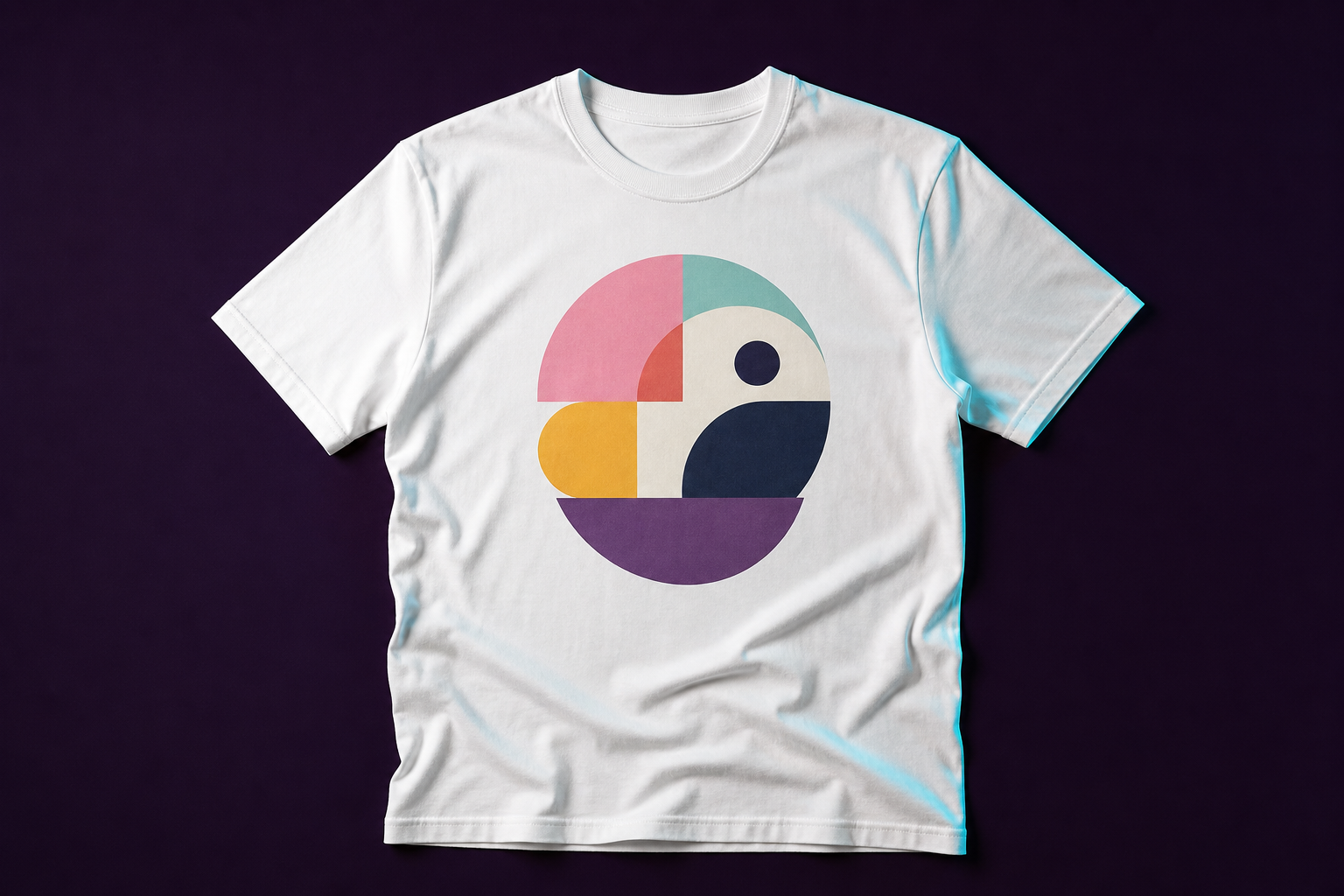 Personalised white T-shirt