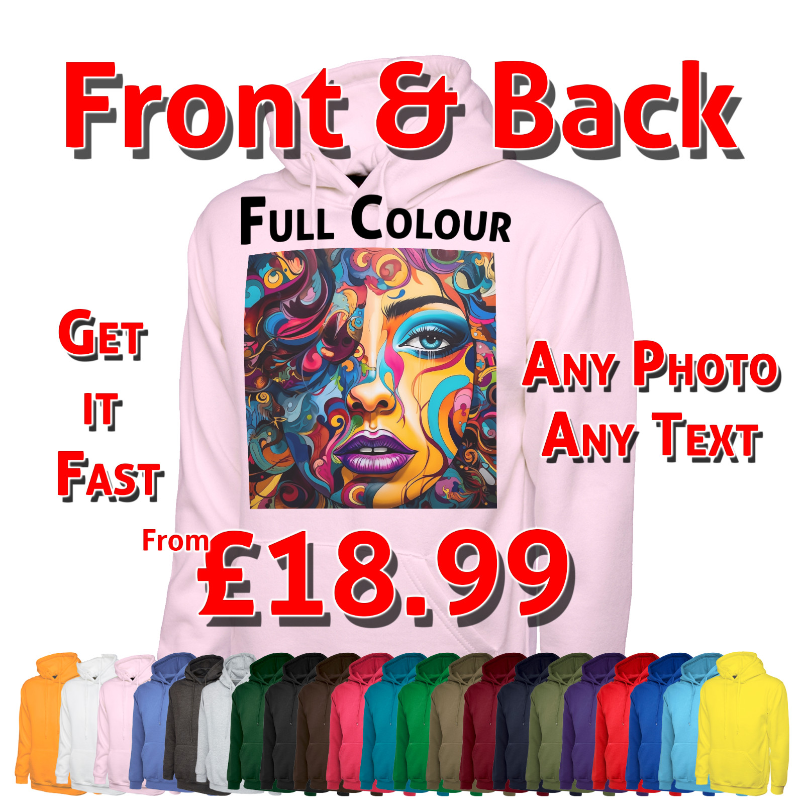 Personalised Children's Hoodie product image