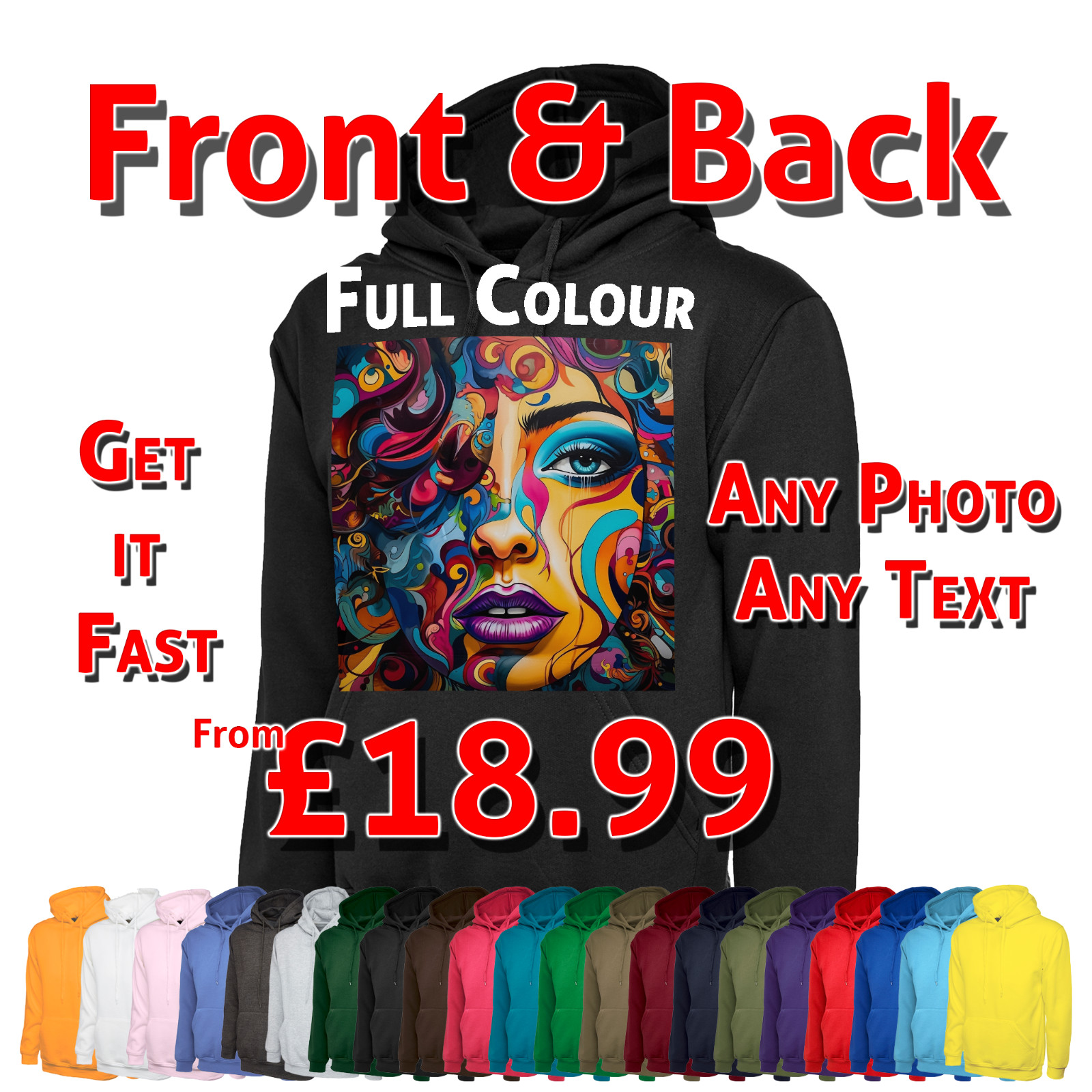Personalised Children's Hoodie product image