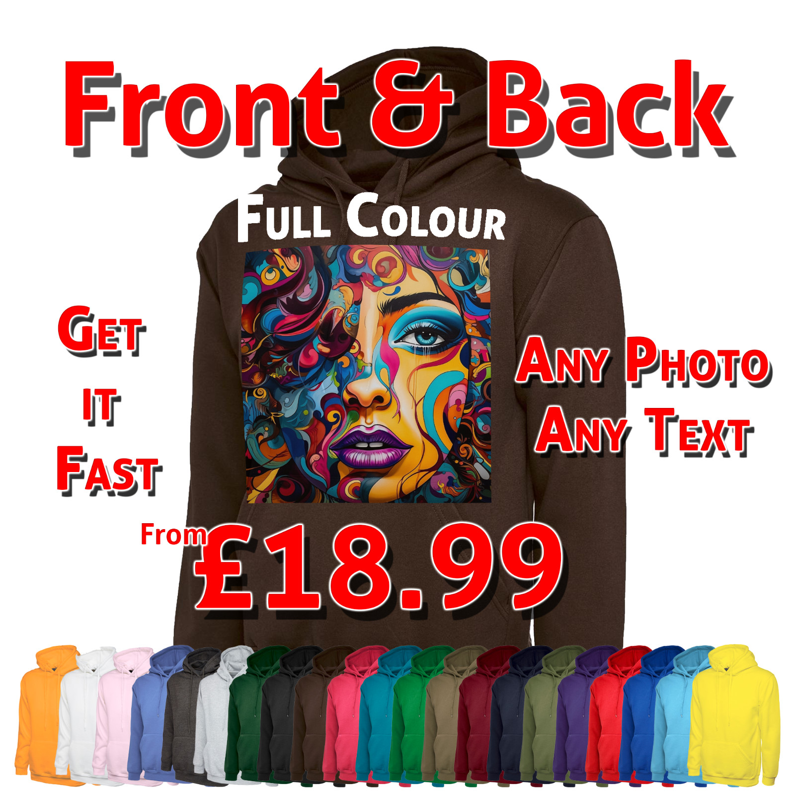 Personalised Children's Hoodie product image