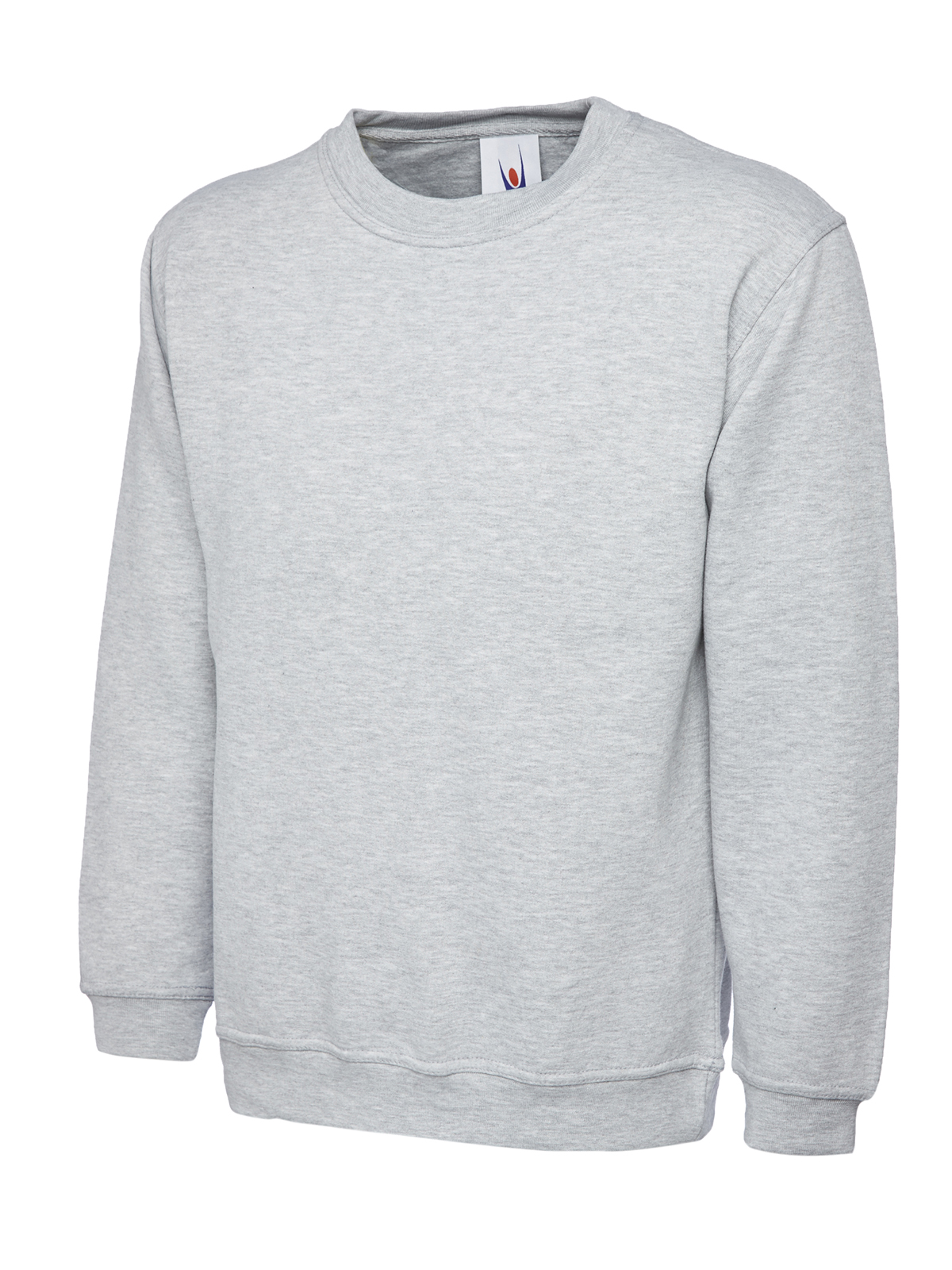 Heather Grey Uneek UC203 mock-up