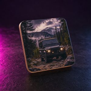 Personalised 10 cm × 10 cm Coaster