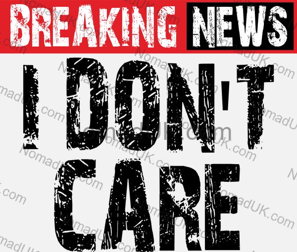 Breaking News I Don't Care design preview