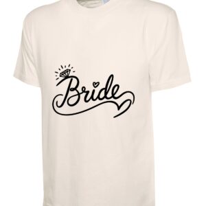 Bride Ring Script Wedding T-Shirt