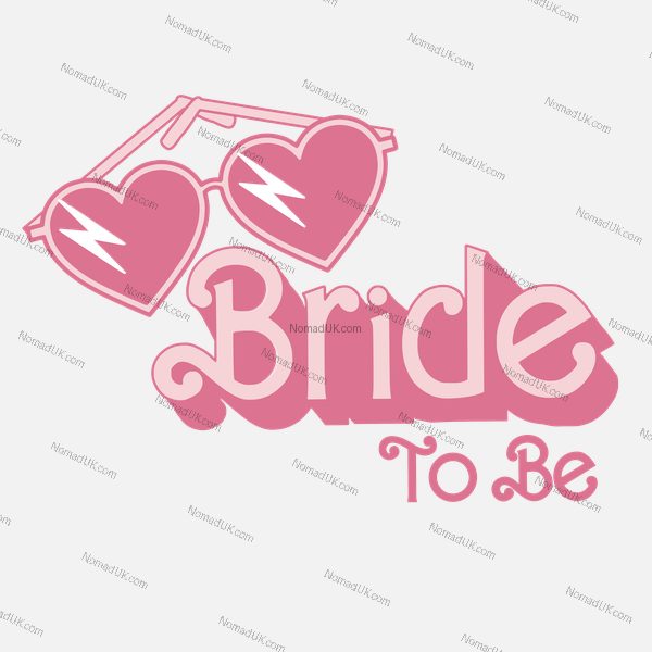 Bride To Be Sunglasses Wedding T-Shirt - Design preview