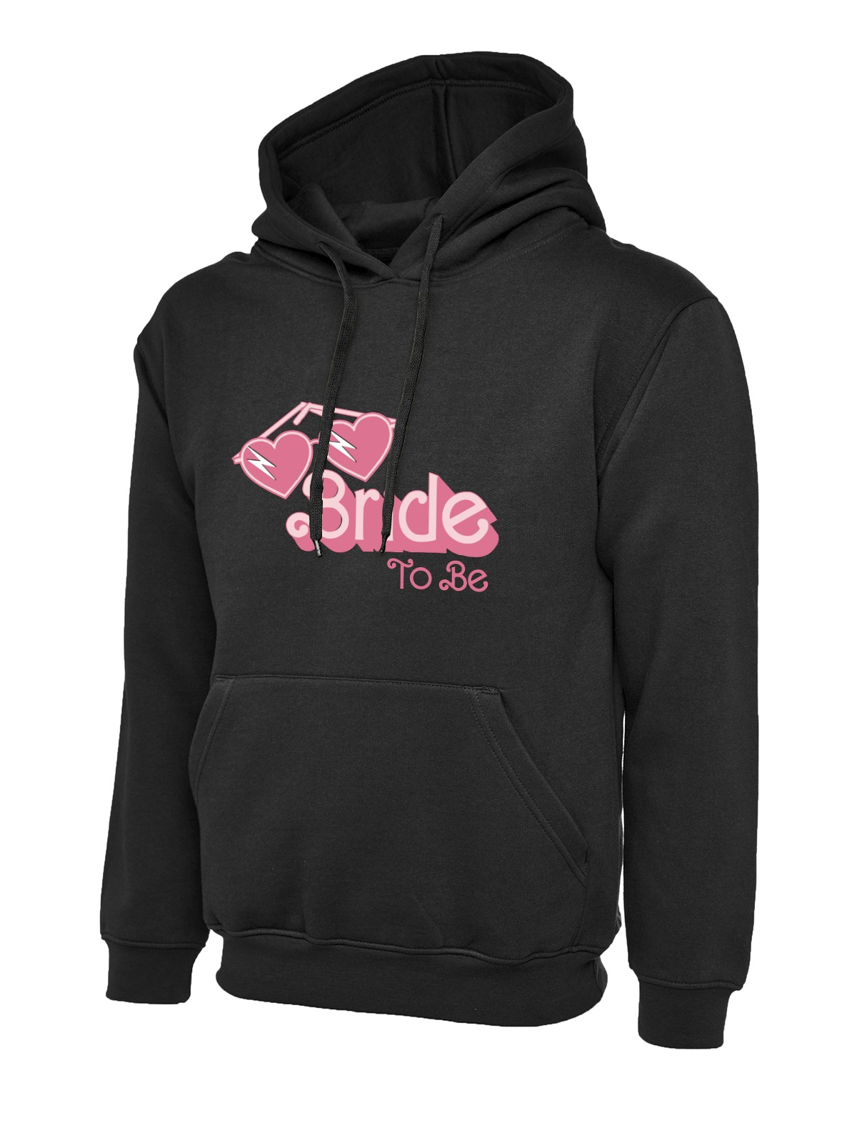 Bride To Be Sunglasses uneek uc502 hoodie in black