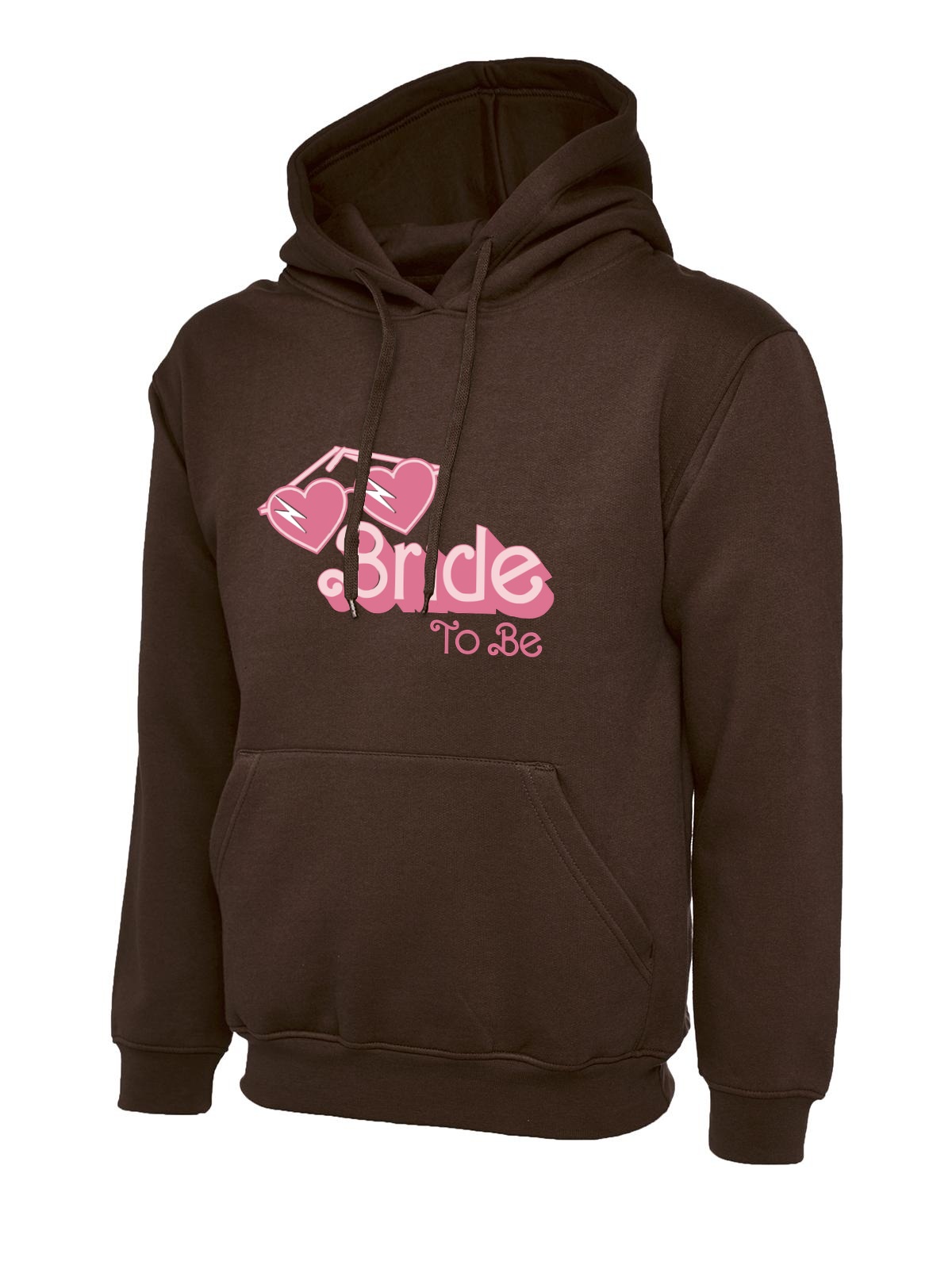 Bride To Be Sunglasses uneek uc502 hoodie in burgundy