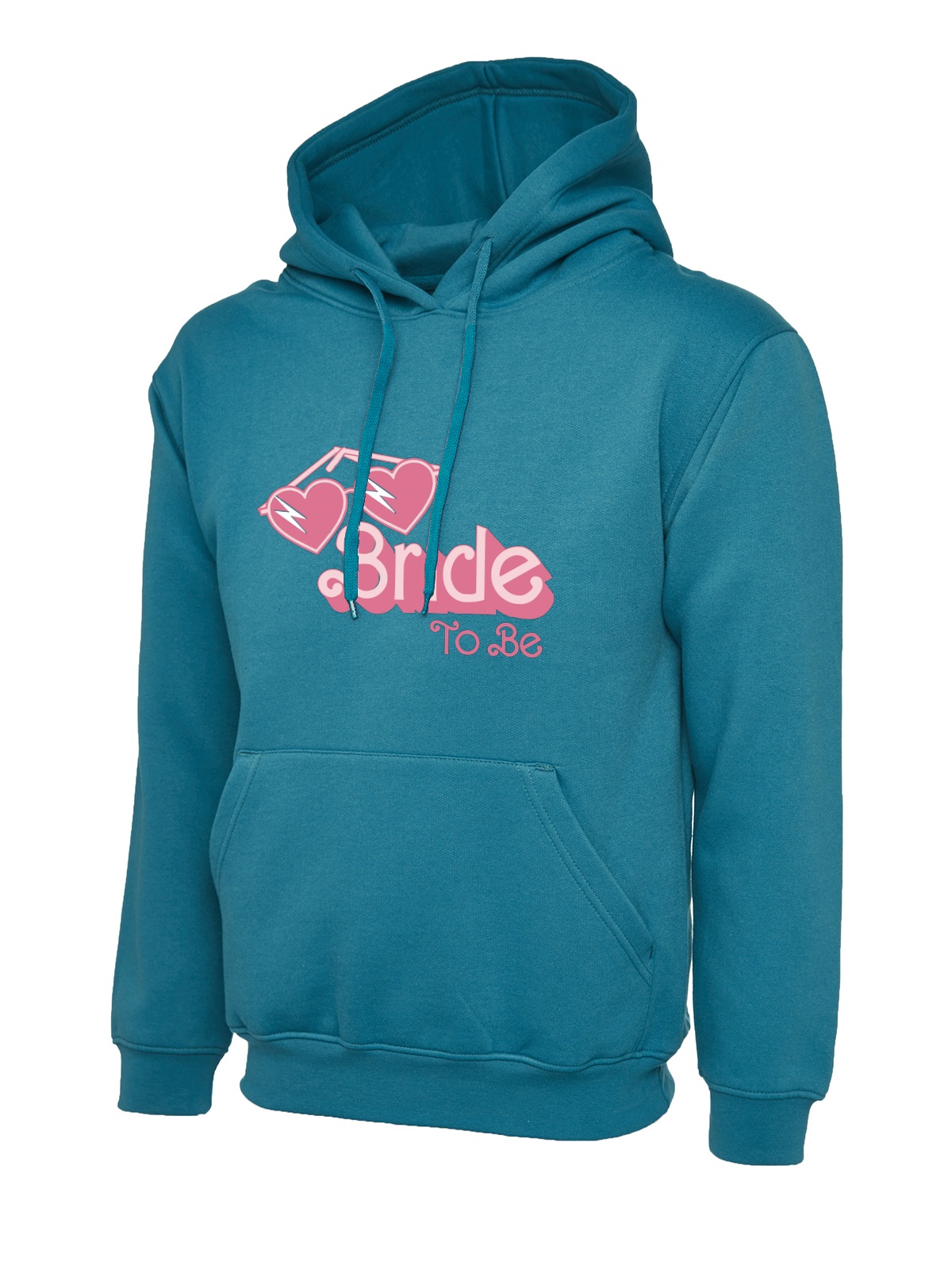 Bride To Be Sunglasses uneek uc502 hoodie in jade