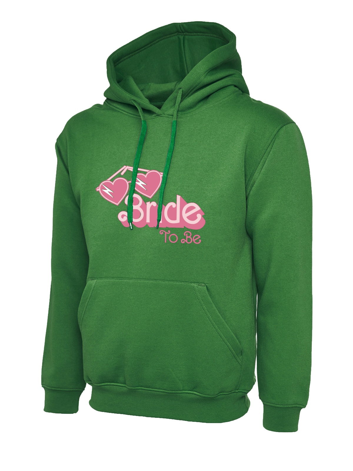 Bride To Be Sunglasses uneek uc502 hoodie in kelly green