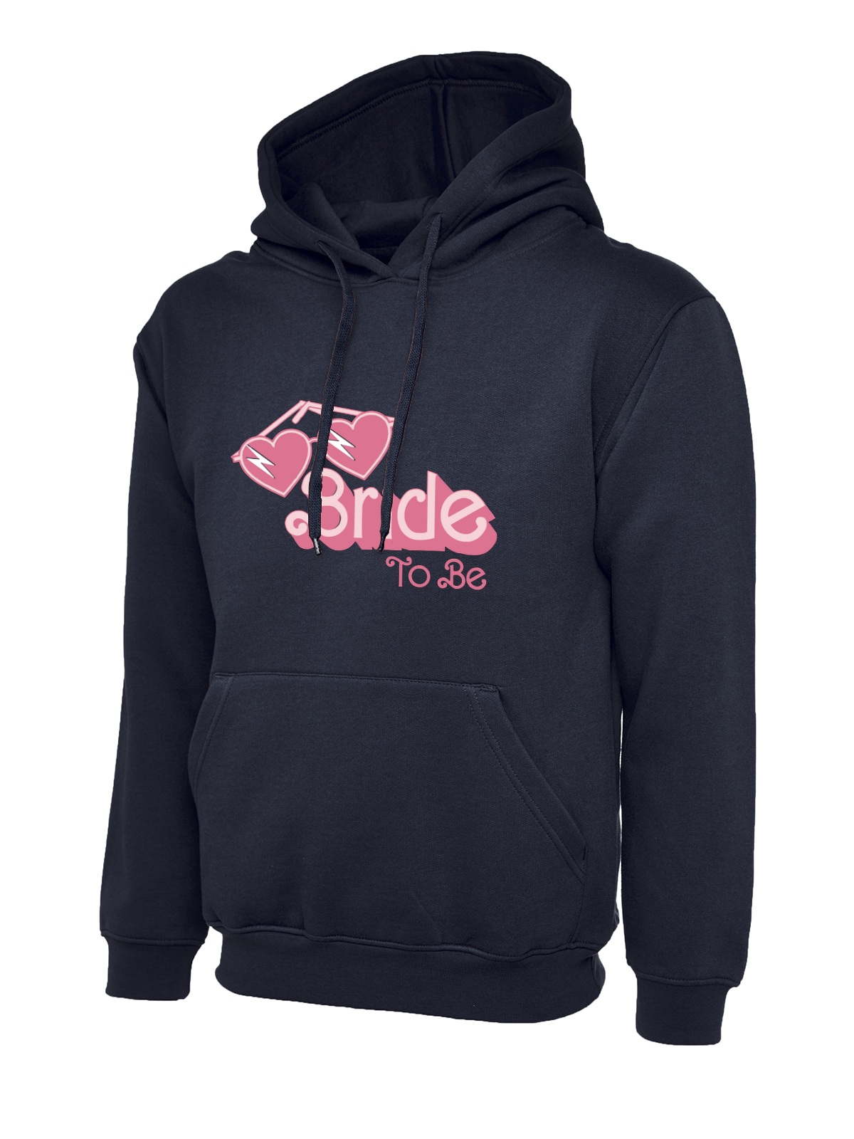 Bride To Be Sunglasses uneek uc502 hoodie in navy
