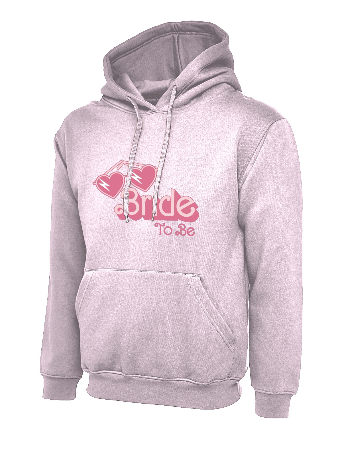Bride To Be Sunglasses uneek uc502 hoodie in pink
