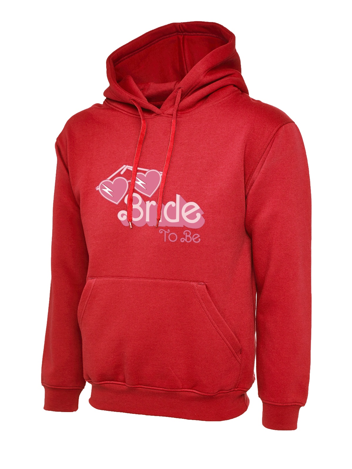 Bride To Be Sunglasses uneek uc502 hoodie in red