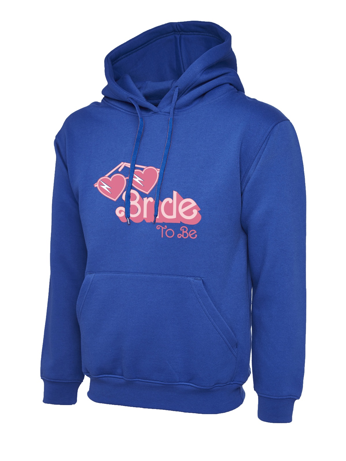 Bride To Be Sunglasses uneek uc502 hoodie in royal
