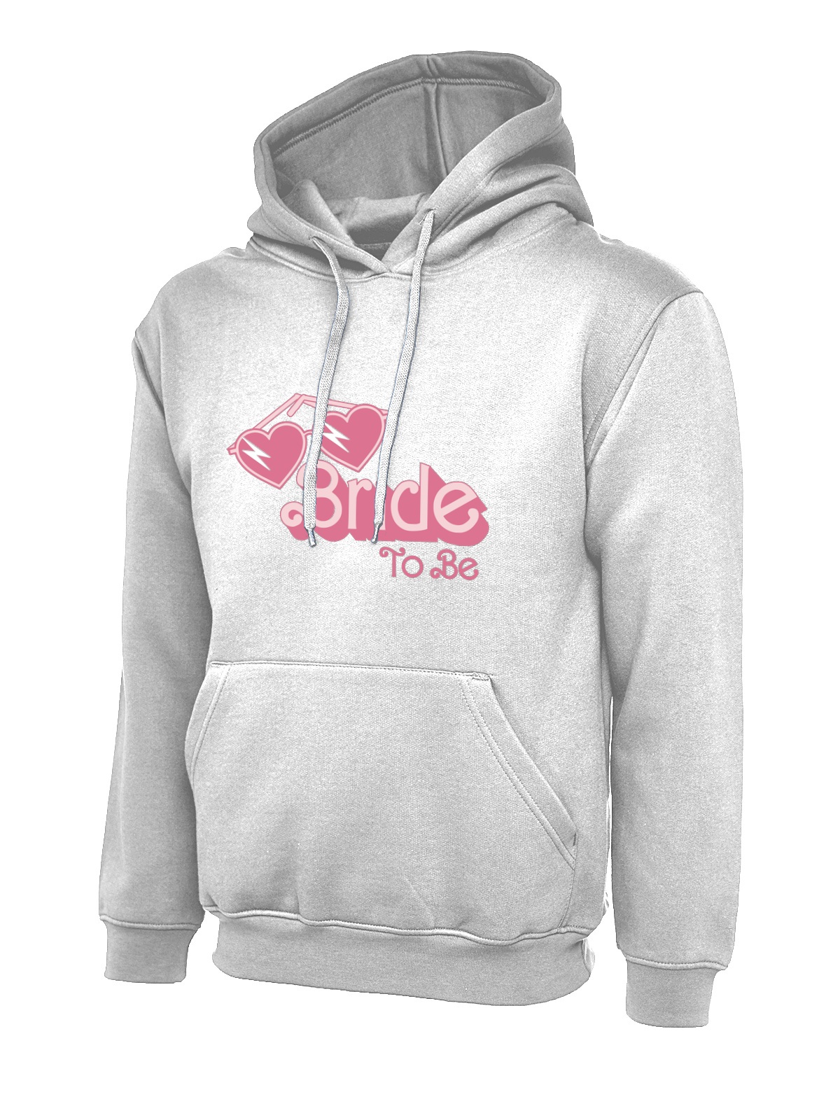 Bride To Be Sunglasses uneek uc502 hoodie in white